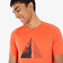 Quechua T-shirt De Randonnée Manches Courtes - MH500 - Homme -Sport Vêtements Magasin t shirt de randonnee manches courtes mh500 homme 4