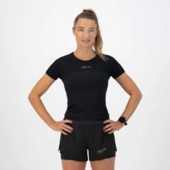 Rogelli T-Shirt De Sport Manches Courtes Femme - Essential -Sport Vêtements Magasin t shirt de sport manches courtes femme essential 2
