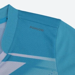 T-shirt De Tennis De Table TTP 560 Enfant Bleu Blanc -Sport Vêtements Magasin t shirt de tennis de table ttp 560 enfant bleu blanc 3