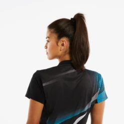 T-shirt De Tennis De Table TTP560 Femme Noir Bleu 9 T-shirt De Tennis De Table TTP560 Femme Noir Bleu -Sport Vêtements Magasin t shirt de tennis de table ttp560 femme noir bleu 3