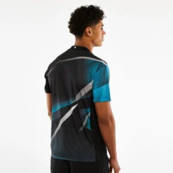 T-shirt De Tennis De Table TTP560 Homme Noir Bleu -Sport Vêtements Magasin t shirt de tennis de table ttp560 homme noir bleu 4