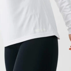 Kalenji T-shirt Manches Longues Running Femme - Sun Protect Blanc 11 Kalenji T-shirt Manches Longues Running Femme - Sun Protect Blanc -Sport Vêtements Magasin t shirt manches longues running femme sun protect blanc 5
