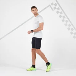 T-SHIRT RUNNING HOMME RESPIRANT KIPRUN SKINCARE BLANC -Sport Vêtements Magasin t shirt running homme respirant kiprun skincare blanc 8