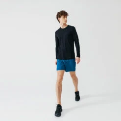 Kalenji T-shirt Running Manches Longues Respirant Homme - Sun Protect Noir 11 Kalenji T-shirt Running Manches Longues Respirant Homme - Sun Protect Noir -Sport Vêtements Magasin t shirt running manches longues respirant homme sun protect noir 2