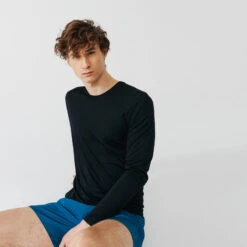 Kalenji T-shirt Running Manches Longues Respirant Homme - Sun Protect Noir 15 Kalenji T-shirt Running Manches Longues Respirant Homme - Sun Protect Noir -Sport Vêtements Magasin t shirt running manches longues respirant homme sun protect noir 6