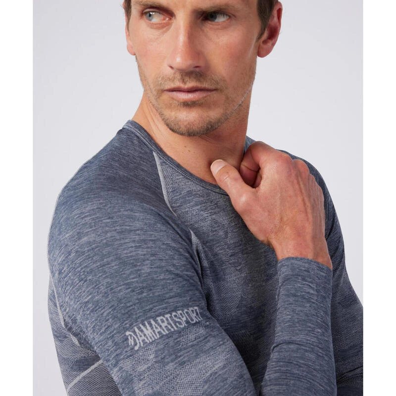 T-shirt Technique Toucher Frais Protection UV Col Rond ML Homme-CLIMATYL 2 T-shirt Technique Toucher Frais Protection UV Col Rond ML Homme-CLIMATYL – Image 2