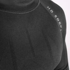 T-shirt Thermique à Manches Longues Pour Adultes, Noir -Sport Vêtements Magasin t shirt thermique a manches longues pour adultes noir 2