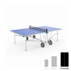 TABLE DE PING PONG EXTÉRIEURE PPT 500.2 BLEUE -Sport Vêtements Magasin table de ping pong exterieure ppt 5002 bleue 3
