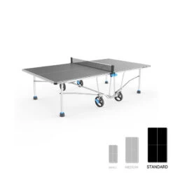 TABLE DE PING PONG EXTÉRIEURE PPT 530.2 GRISE 13 TABLE DE PING PONG EXTÉRIEURE PPT 530.2 GRISE -Sport Vêtements Magasin table de ping pong exterieure ppt 5302 grise 3