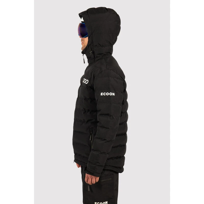 Veste De Ski Pour Homme ECOON ECOThermo Noir 3 Veste De Ski Pour Homme ECOON ECOThermo Noir – Image 3