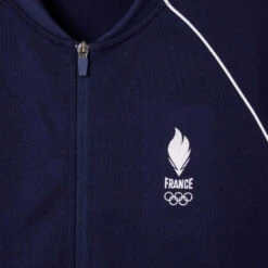 Veste De Survêtement Equipe De France Olympique Adulte Mixte Bleu -Sport Vêtements Magasin veste de survetement equipe de france olympique adulte mixte bleu 6