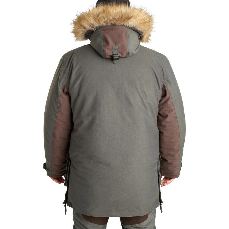VESTE IMPERMEABLE CHAUDE -20°C VERTE 100 5 VESTE IMPERMEABLE CHAUDE -20°C VERTE 100 – Image 5