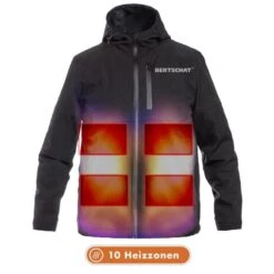 Veste Imperméable Chauffante Dual-Heating - Femme -Sport Vêtements Magasin veste impermeable chauffante dual heating femme 2