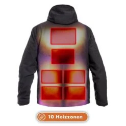 Veste Imperméable Chauffante Dual-Heating - Femme -Sport Vêtements Magasin veste impermeable chauffante dual heating femme 3