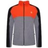 Dare 2b Veste Polaire AUDACIOUS Homme (Gris Bleu / Orange Rouge)