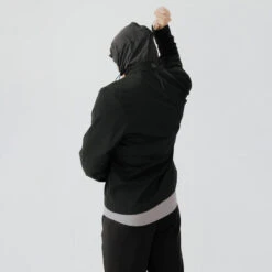 Veste Running Coupe Vent Homme - Wind 500 Noir -Sport Vêtements Magasin veste running coupe vent homme wind 500 noir 3