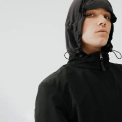 Veste Running Coupe Vent Homme - Wind 500 Noir -Sport Vêtements Magasin veste running coupe vent homme wind 500 noir 6