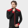Veste Vélo Softshell Homme Cyclisme J1 Montoso Noir