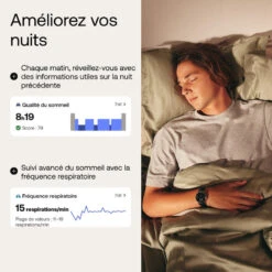 Withings - ScanWatch Light (37mm-black) -Sport Vêtements Magasin withings scanwatch light 37mm black 4